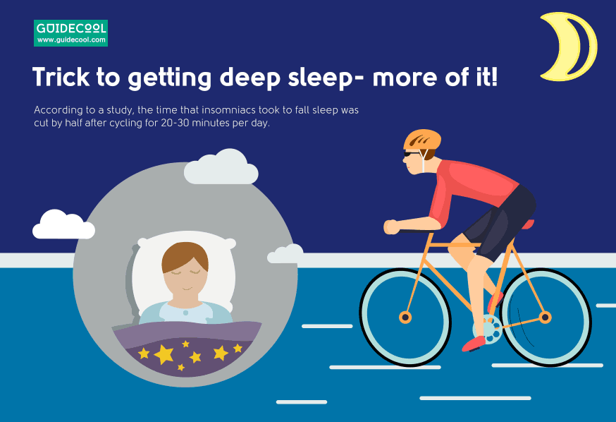 cycling is good for sleep