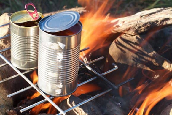 Throw Your Beans in the Fire camping